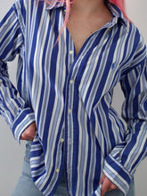 Load image into Gallery viewer, Ralph Lauren Pinstripe Shirt