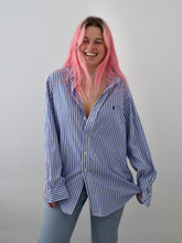 Load image into Gallery viewer, Ralph Lauren Pinstripe Shirt