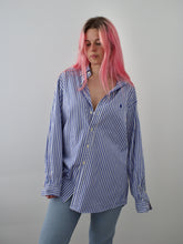 Load image into Gallery viewer, Ralph Lauren Pinstripe Shirt