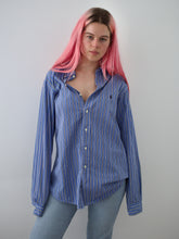 Load image into Gallery viewer, Polo by Ralph Lauren Pinstripe Shirt