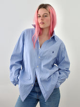 Load image into Gallery viewer, Ralph Lauren Pinstripe Shirt