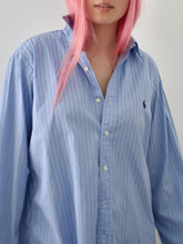 Load image into Gallery viewer, Ralph Lauren Pinstripe Shirt