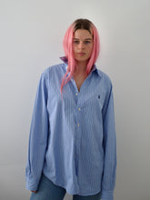 Load image into Gallery viewer, Ralph Lauren Pinstripe Shirt