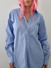 Load image into Gallery viewer, Ralph Lauren Pinstripe Shirt