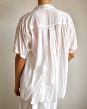 Load image into Gallery viewer, White Cotton Embroidered Blouse