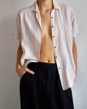 Load image into Gallery viewer, Dusty Pink Stripe Shirt
