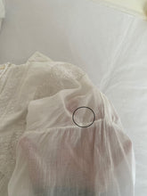 Load image into Gallery viewer, White Cotton Embroidered Blouse