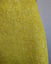 Load image into Gallery viewer, Laurence Corsin Yellow Metallic Skirt