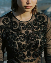 Load image into Gallery viewer, Escada Margaretha Ley Beaded Bodysuit
