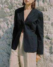 Load image into Gallery viewer, Moschino Jeans Black Blazer
