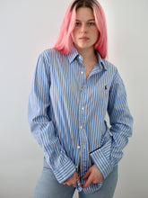 Load image into Gallery viewer, Ralph Lauren Pinstripe Shirt
