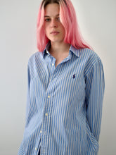 Load image into Gallery viewer, Ralph Lauren Pinstripe Shirt
