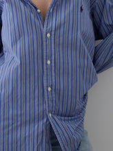 Load image into Gallery viewer, Polo by Ralph Lauren Pinstripe Shirt
