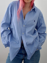 Load image into Gallery viewer, Ralph Lauren Pinstripe Shirt
