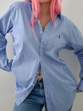 Load image into Gallery viewer, Ralph Lauren Pinstripe Shirt
