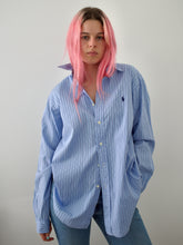 Load image into Gallery viewer, Ralph Lauren Pinstripe Shirt

