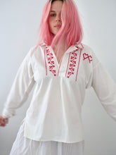 Load image into Gallery viewer, Vintage Cotton Embroidered Blouse
