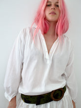 Load image into Gallery viewer, Vintage White Cotton Blouse
