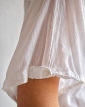Load image into Gallery viewer, White Cotton Embroidered Blouse

