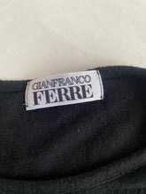 Load image into Gallery viewer, Gianfranco Ferre Black T-shirt
