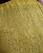 Load image into Gallery viewer, Laurence Corsin Yellow Metallic Skirt

