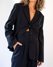 Load image into Gallery viewer, Moschino Jeans Black Blazer
