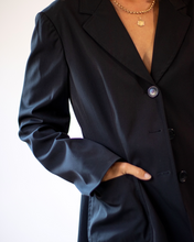 Load image into Gallery viewer, Moschino Jeans Black Blazer
